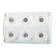 Lampa interior plafon univerala 120x75, LED, intrerupator, LED rosu, LWD2157 Horpol