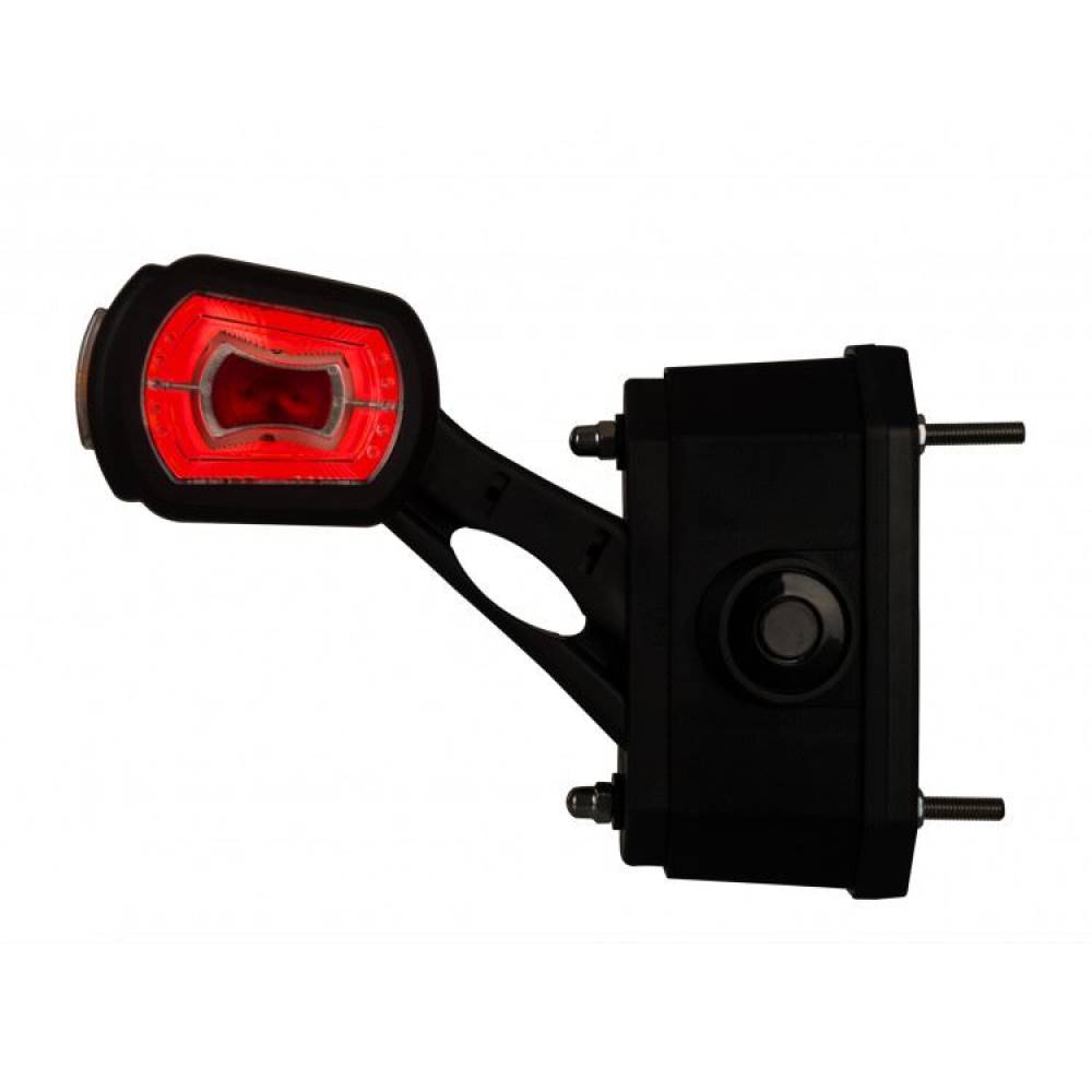 Lampa gabarit brat 129mm, LED, oblica la 45 grade, senzor mers inapoi, stanga, HOR101, LDCC2724 Horpol