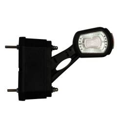 Lampa gabarit brat 129mm, LED, oblica la 45 grade, senzor mers inapoi, stanga, HOR101, LDCC2724 Horpol