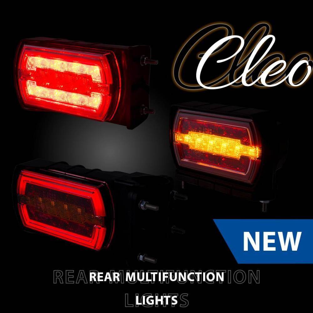 Lampa stop 120x70, 3 functii, LED Neon, Cleo, LZD 2790 Horpol