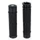 Manere ghidon moto negre, set 2 bucati, 02099