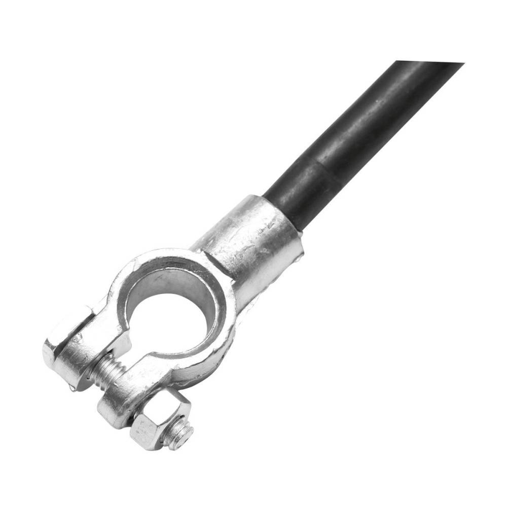 Cablu conectori masa motor, 45cm, borna si papuc inelar, BK80247