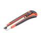 Cutit cutter profesional rosu-negru cu maner anti-alunecare si functie blocare 160mm, BK80203