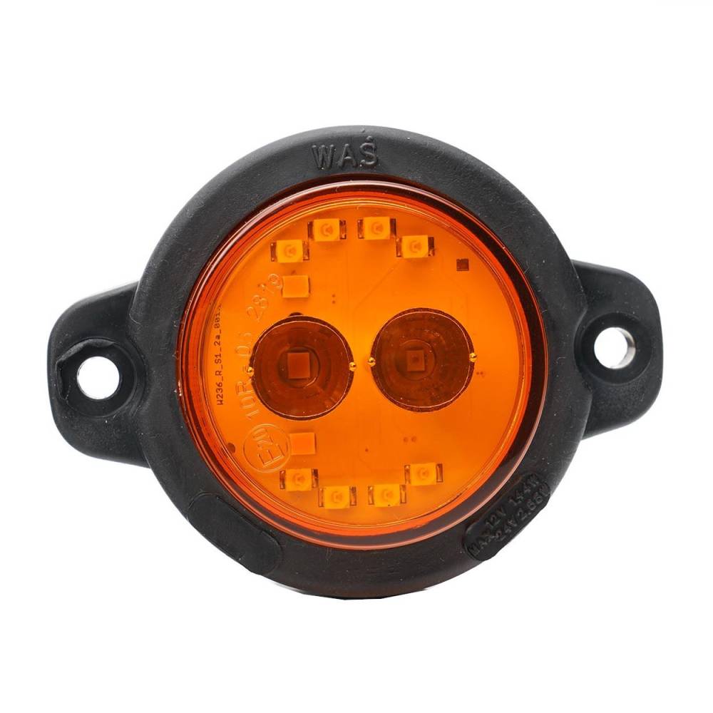 Lampa stop fi60, 3 functii, LED, cu urechi, W236 1531 R S1 2A Was