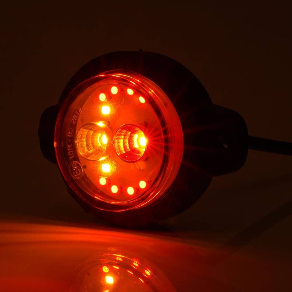 Lampa stop fi60, 3 functii, LED, cu urechi, W236 1531 R S1 2A Was