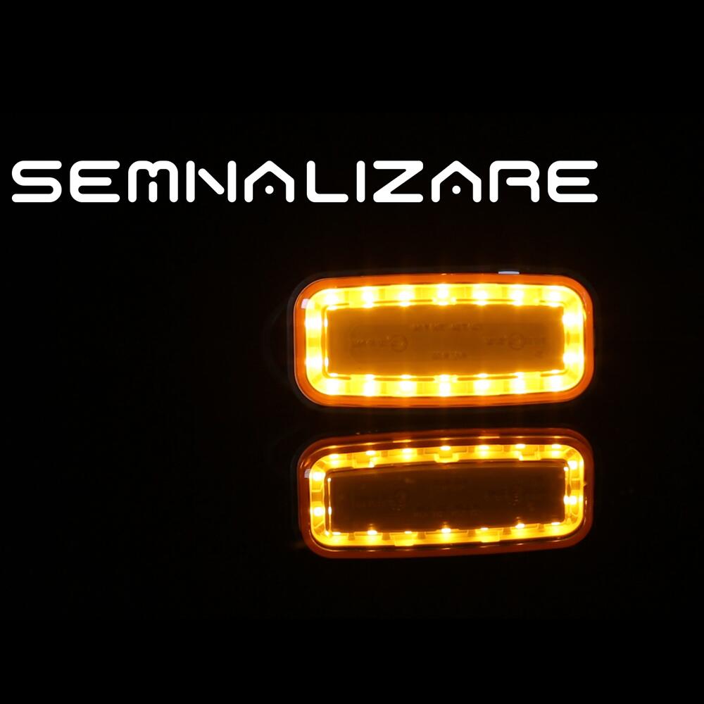 Lampa semnalizare 117x56, cu LED, Lampdemia W225 1481 2A Was