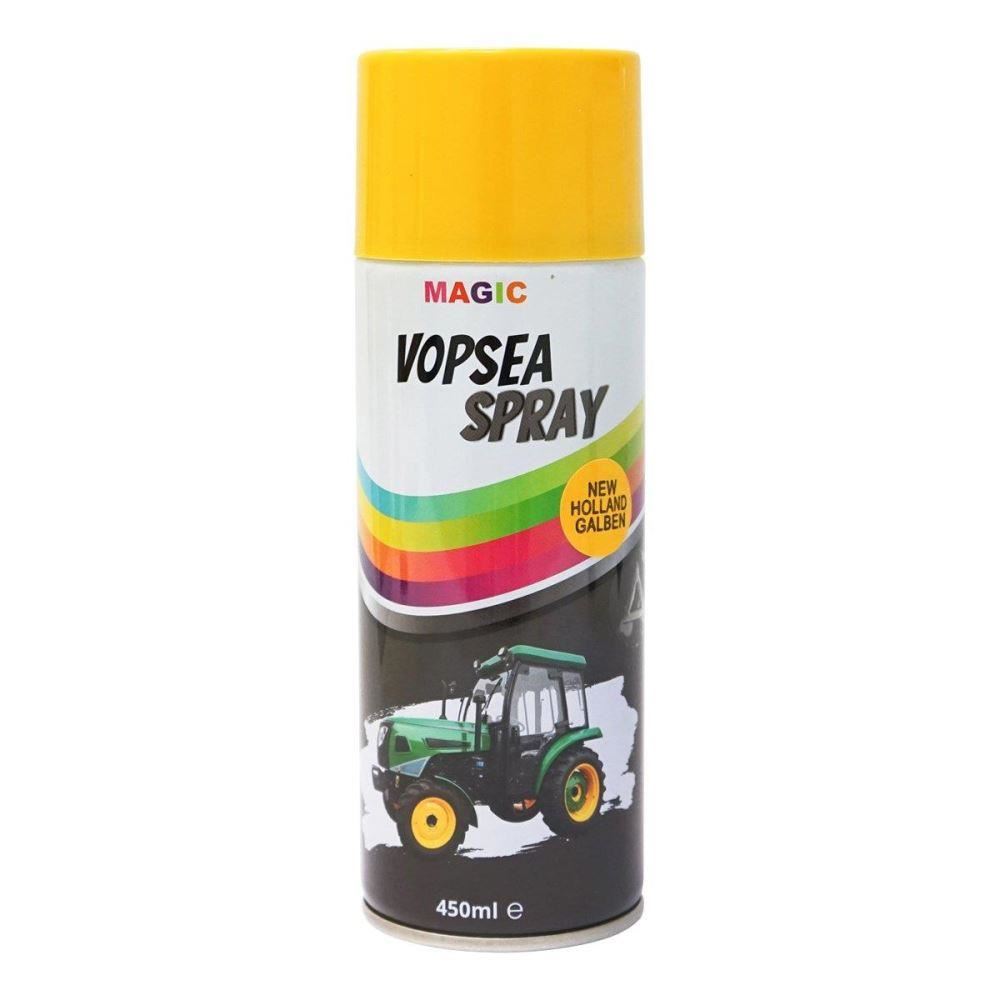 Spray vopsea 450ml galben pamantiu NewHolland Magic BK831115