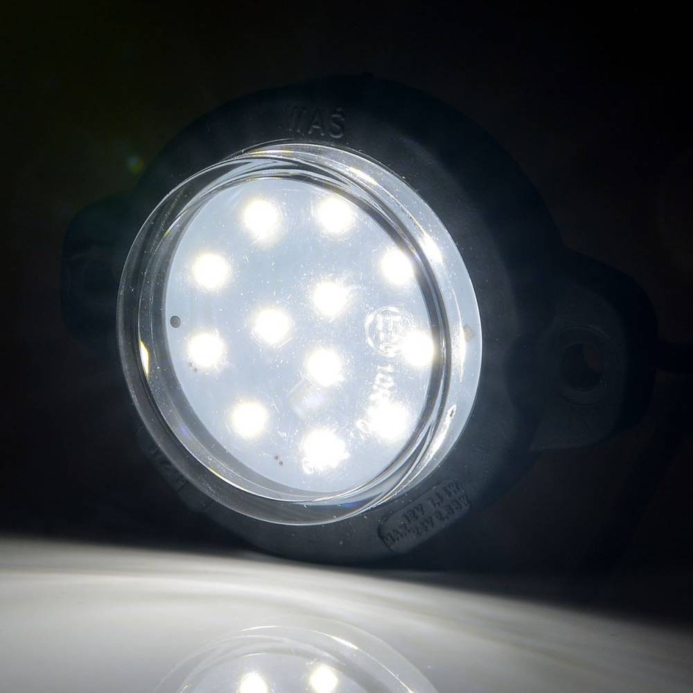 Lampa stop fi60, LED, mers inapoi, prindere cu 2 urechi 1531 AR Was