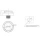 Lampa stop fi60, 2 functii, LED, incastrabila, 1533 AR F Was Lampa stop fi60, 2 functii, LED, incastrabila, 1533 AR F Was