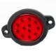 Lampa stop fi60, 2 functii, LED, prindere cu 2 urechi, 1531 R S1 Was