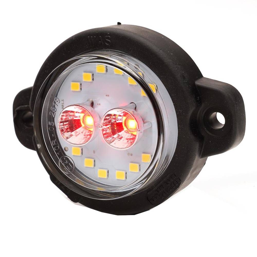 Lampa stop fi60, 2 functii, LED, prindere cu 2 urechi 1531AR F Was Lampa stop fi60, 2 functii, LED, prindere cu 2 urechi 1531AR F Was