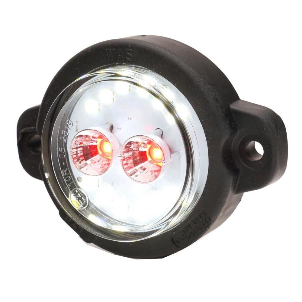 Lampa stop fi60, 2 functii, LED, prindere cu 2 urechi 1531AR F Was Lampa stop fi60, 2 functii, LED, prindere cu 2 urechi 1531AR F Was