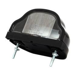 Lampa numar cu pozitie, carcasa neagra, 101x58 W71 406 Was