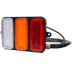 Lampa stop 165x117, 4 functii cu mers inapoi, prindere cu urechi, Lampdemia W227 1490 Was