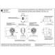 Lampa gabarit cu brat 95mm, fi60, LED, angeleye, W21.1ss 420bc Was