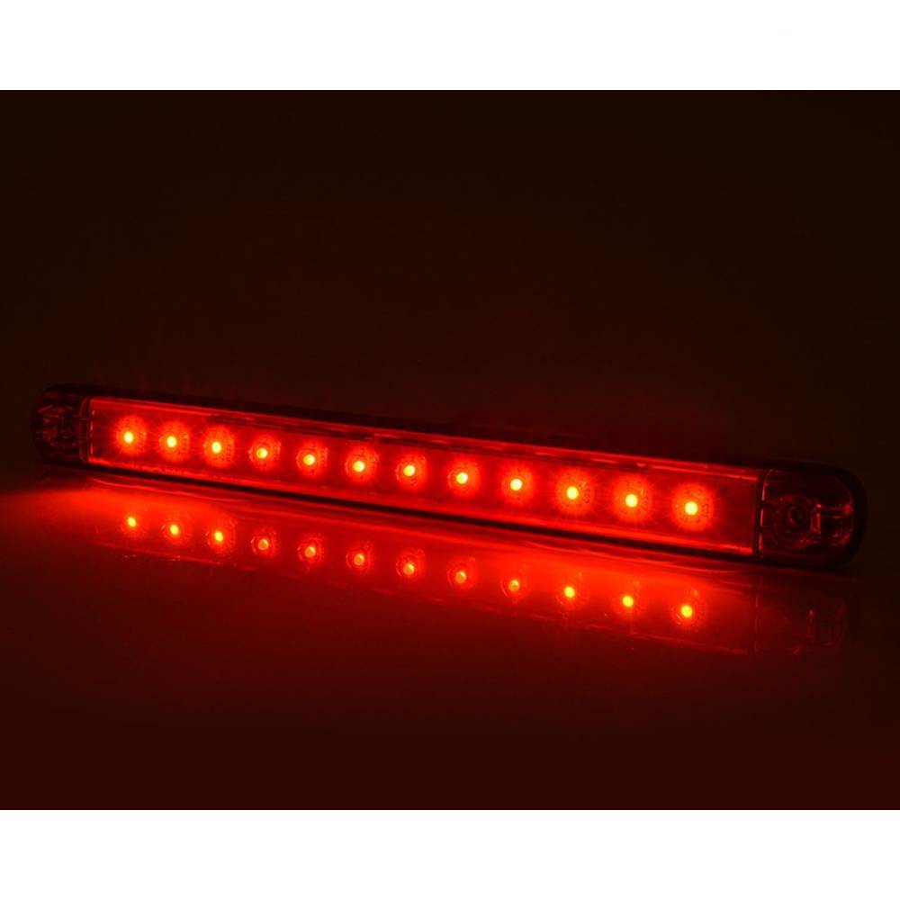 Lampa stop 232x20.6, LED, 2 functii, pozitie si frana, W231 1504 Was Lampa stop 232x20.6, LED, 2 functii, pozitie si frana, W231 1504 Was