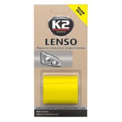 Banda reparat lampi, galbena, 48mmx1.52m, LENSO B341 K2
