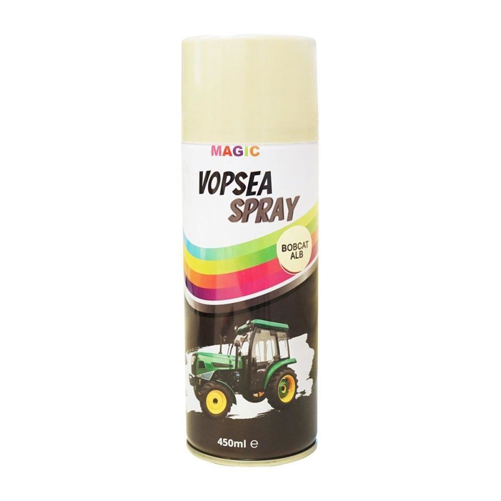 Spray vopsea 450ml Alb Perla Bobcat Magic BK831107