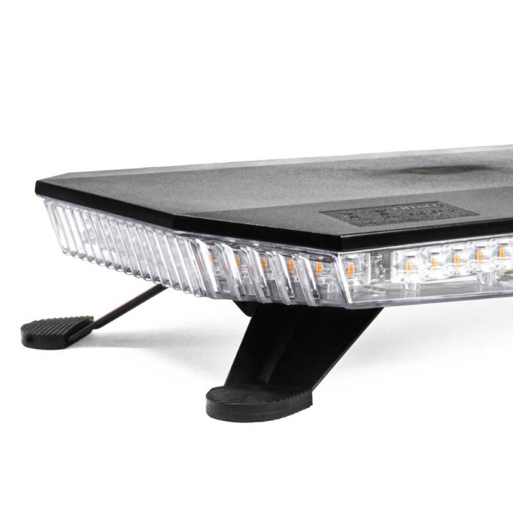 Girofar transversal, 132x28cm, 12-24V, 180 LED-uri, cu controller si 51 de moduri de ilunimare, Amio 03345