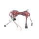 Cablaj electric pentru 1 proiector 12V, 40A, 3m, releu, intrerupator, mufa DT, LB0062