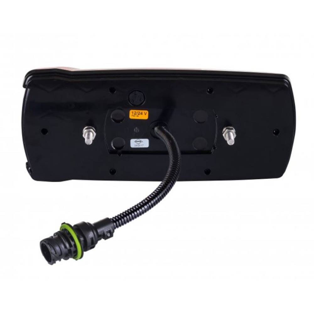 Lampa stop 305x132, 7 functii, ceata, mers inapoi, semnalizare dinamica, mufa 7 pini, dreapta, incolor, Carmen LZD 2303 Horpol