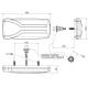 Lampa stop 305x132, 7 functii, ceata, mers inapoi, semnalizare dinamica, mufa 7 pini, dreapta, incolor, Carmen LZD 2303 Horpol