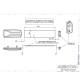 Lampa stop 305x132, 7 functii, ceata, mers inapoi, semnalizare dinamica, mufa 7 pini, dreapta, incolor, Carmen LZD 2303 Horpol