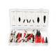 Clesti cablu curent, set 28 bucati / cutie (miniclesti) SwordFish, BK92211