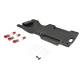 Pat mobil pe roti (targa), 92x43cm, cu locas de scule, BK92509