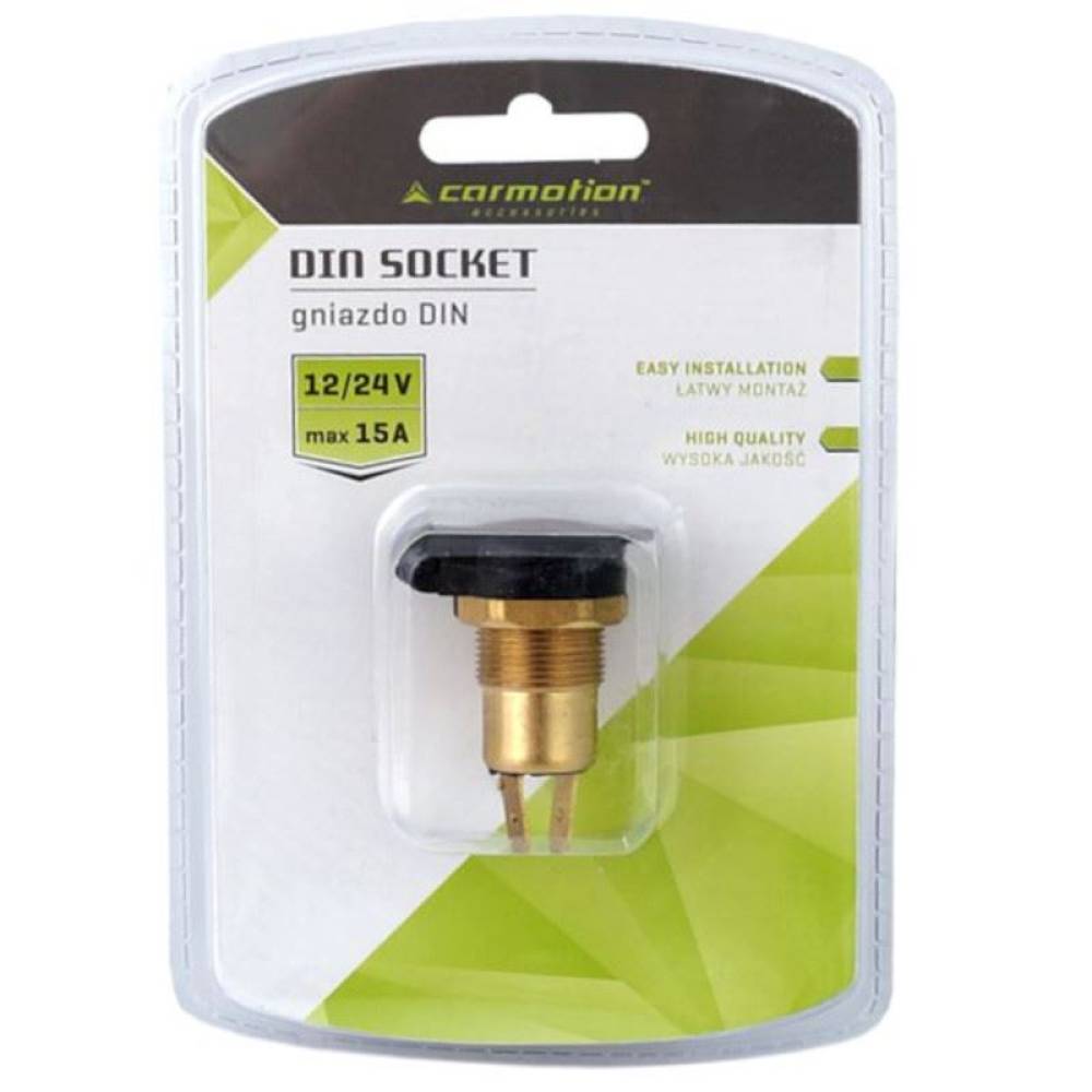 Priza auto tip DIN / Hella, interior mic, fi12mm, 12-24V, max 15A, 58137 Carmotion