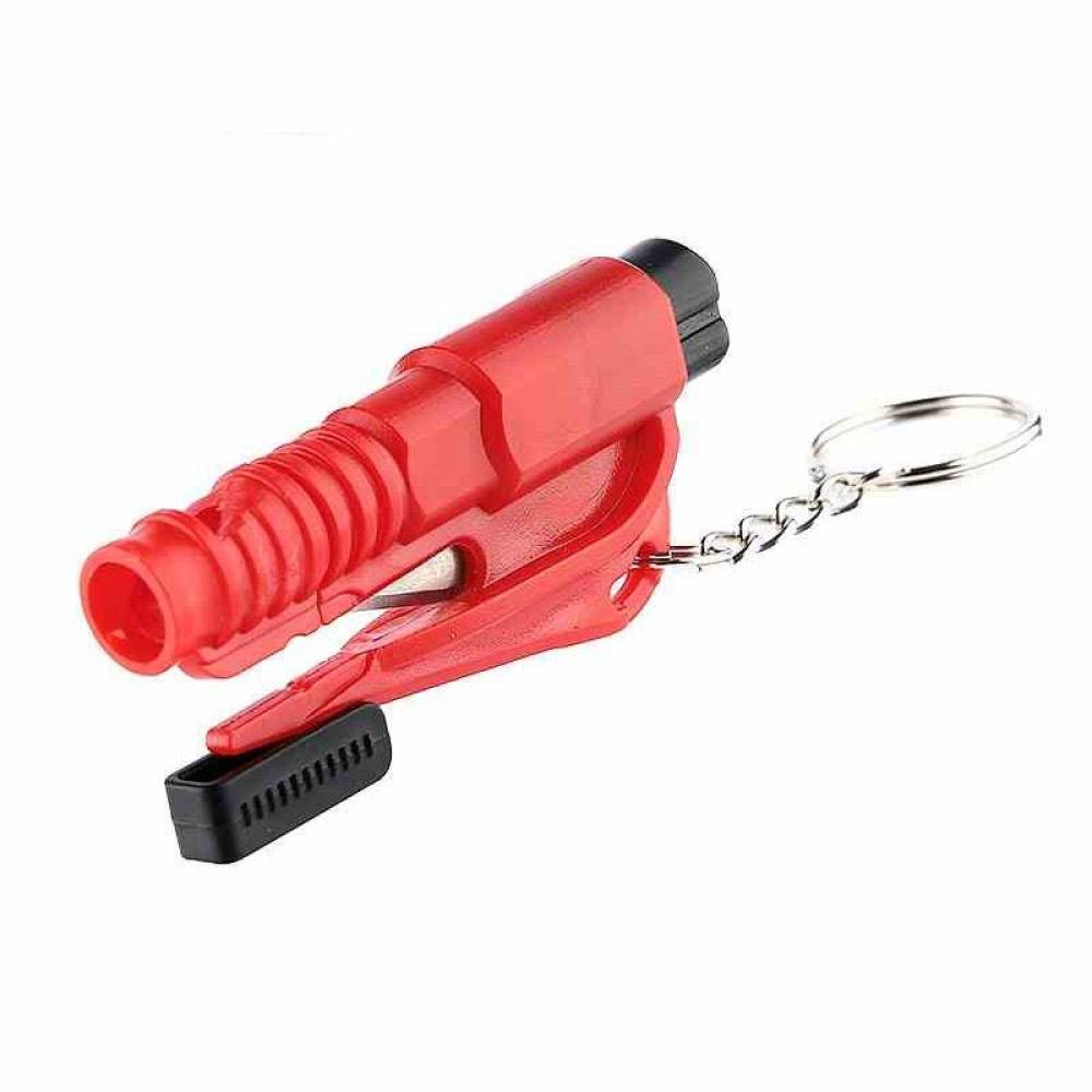 Breloc cu dispozitiv de spart geam, taiat centura si fluier, Safety keychain, 58016 Carmotion