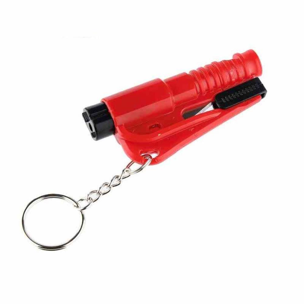 Breloc cu dispozitiv de spart geam, taiat centura si fluier, Safety keychain, 58016 Carmotion