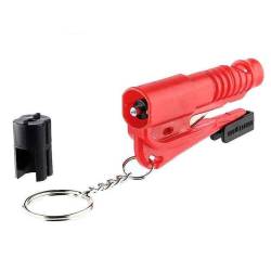 Breloc cu dispozitiv de spart geam, taiat centura si fluier, Safety keychain, 58016 Carmotion