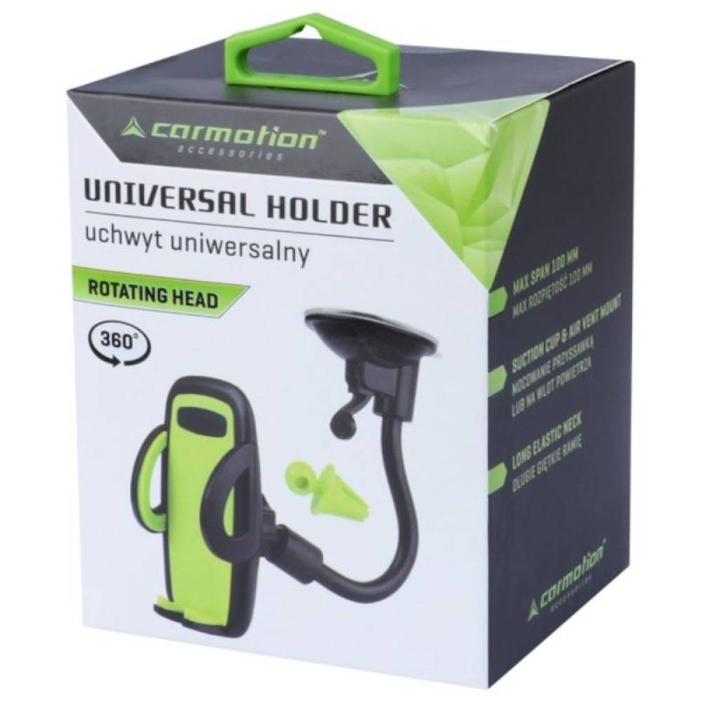 Suport telefon prindere cu ventuza sau grila ventilator, 58125 Carmotion