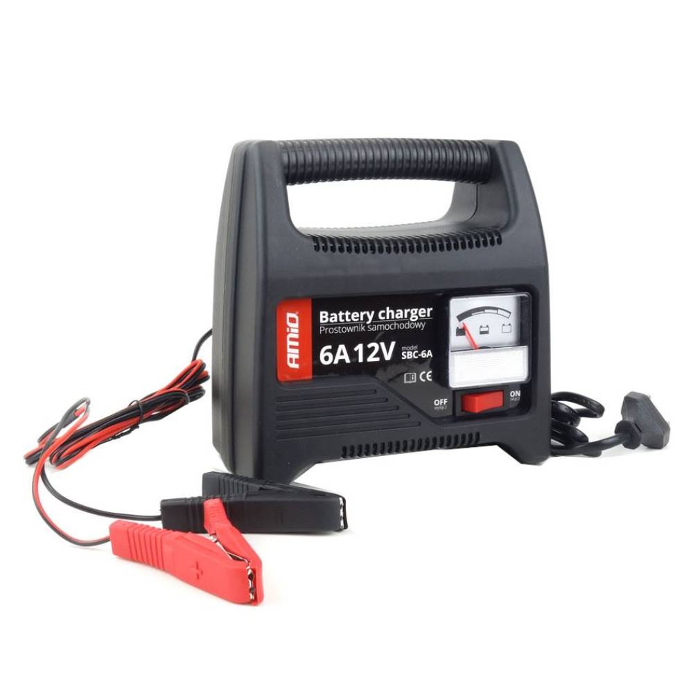 Redresor acumulator 6A, 12V, SBC-6A 02085 Amio Redresor acumulator 6A, 12V, SBC-6A 02085 Amio