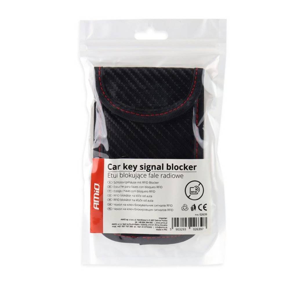 Portofel antifurt, protectie RFID, pentru chei KeylessGo, SB-01 02639 Amio