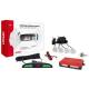 Kit senzori parcare argintii, fi22, cu display LED-COB, 02282 Amio