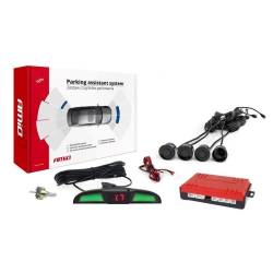 Kit senzori parcare negri, fi22, cu display LED-COB, 02281 Amio