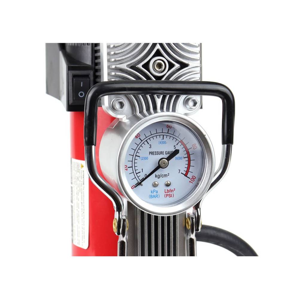 Compresor aer 12V, 10bar, 60l/min, cu lanterna si geanta, Amio 02640 Compresor aer 12V, 10bar, 60l/min, cu lanterna si geanta, Amio 02640