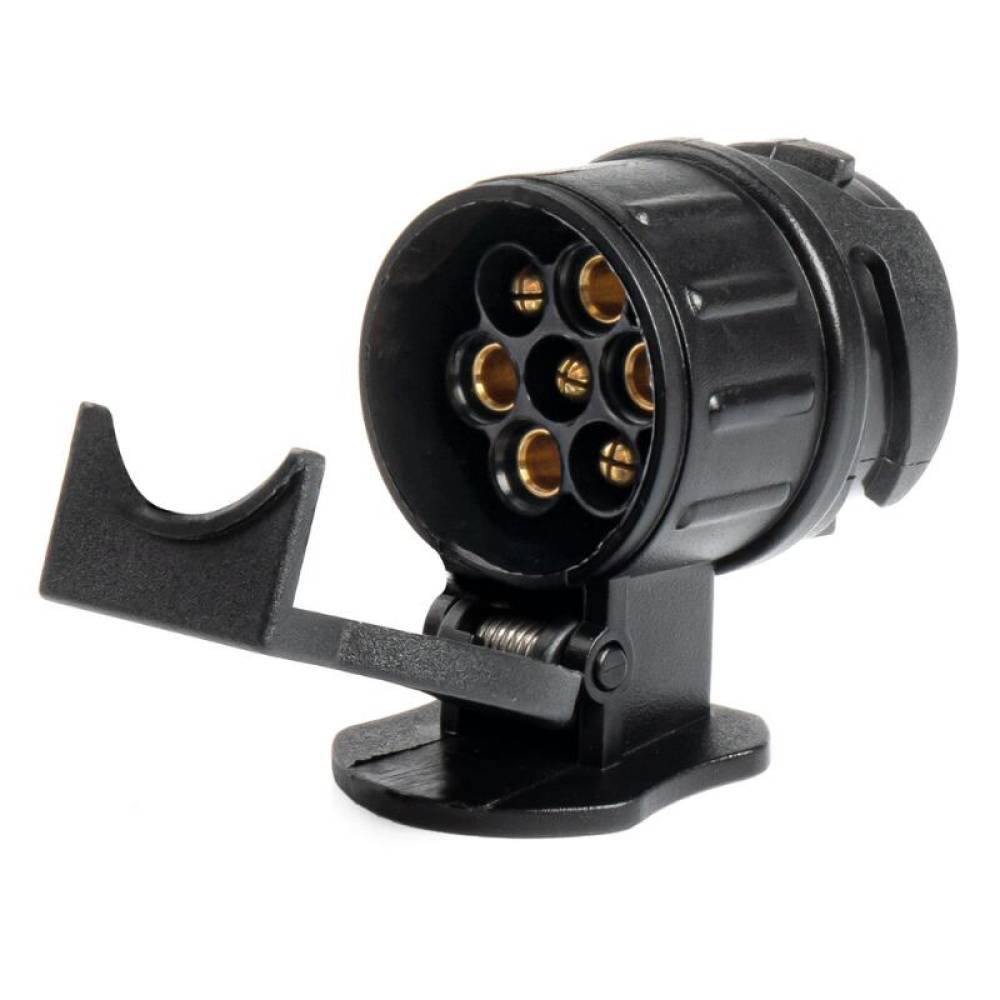 Tester cablu curent camion fisa priza 7-13 pini, cu adaptori, Amio03225