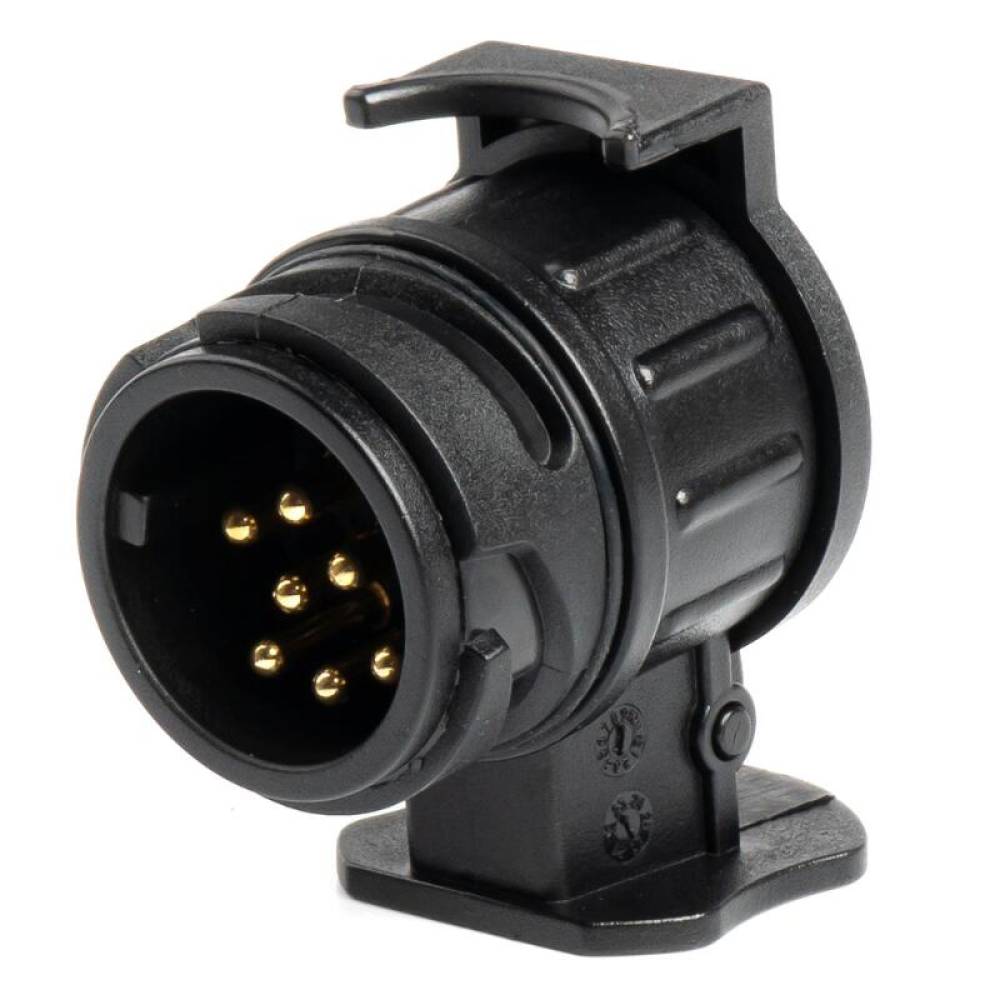 Tester cablu curent camion fisa priza 7-13 pini, cu adaptori, Amio03225