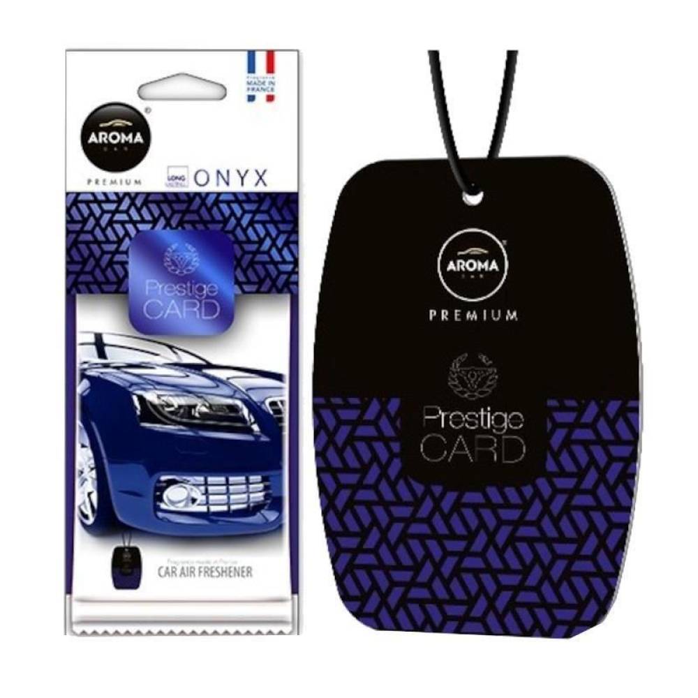 Odorizant bradulet premium Prestige Card ONIX, A83541 AromaCar