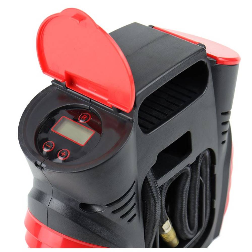 Compresor aer 12V, 10 bar, digital cu lanterna, 02641 Amio 