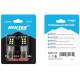 Set 2 becuri stop frana LED 12/24V P21/5W, BAY15d CanBus, 01641 Amio