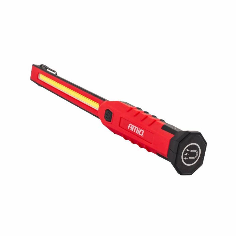 Lanterna lucru LED cu magnet si carlig agatare, reincarcabila USB, WT01 02170 Amio