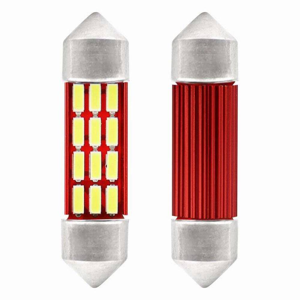 Set 2 becuri sofit 36mm, LED 4014, 12-24V C10W, CanBus, 01632 Amio Set 2 becuri sofit 36mm, LED 4014, 12-24V C10W, CanBus, 01632 Amio