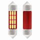Set 2 becuri sofit 36mm, LED 4014, 12-24V C10W, CanBus, 01632 Amio Set 2 becuri sofit 36mm, LED 4014, 12-24V C10W, CanBus, 01632 Amio