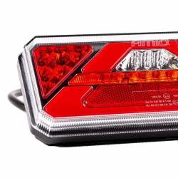 Lampa stop 236x104, LED, 5 functii, ceata, mers inapoi, semnalizare dinamica, stanga, 02364 Amio Lampa stop 236x104, LED, 5 functii, ceata, mers inapoi, semnalizare dinamica, stanga, 02364 Amio