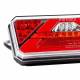 Lampa stop 236x104, LED, 5 functii, ceata, mers inapoi, semnalizare dinamica, stanga, 02364 Amio