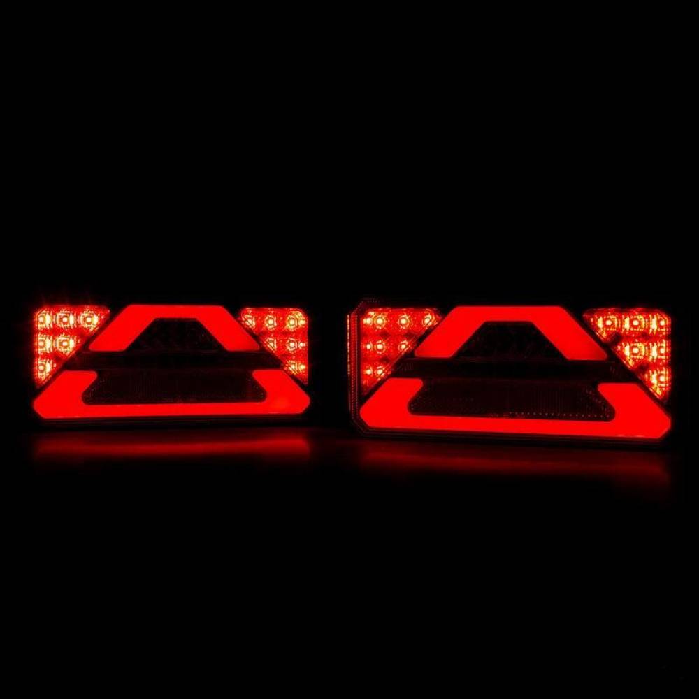 Lampa stop 236x104, LED, 5 functii, ceata, mers inapoi, semnalizare dinamica, stanga, 02364 Amio